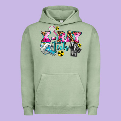 X Ray Tech Urban Hoodie Designed By Adodesignshop