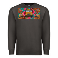 Smoke school bus leopard gemstone license plate Premium Sweatshirt - Artiststas