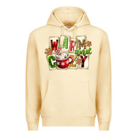 Pina Colada warm and cozy hot cocoa Premium Hoodie - FaDigitalArtStudio