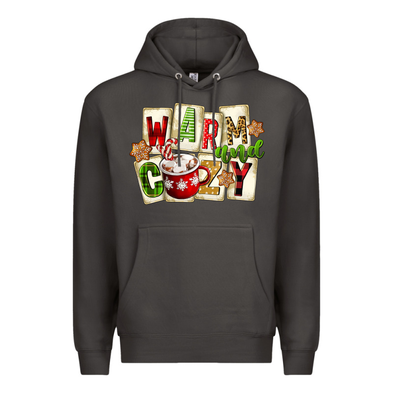 Warm And Cozy Hot Cocoa Premium Hoodie by FaDigitalArtStudio | Teevron
