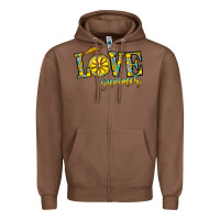 Chestnut love summer Zipper Hoodie - CowhideDigitalArt