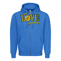 True Royal love summer Zipper Hoodie - CowhideDigitalArt