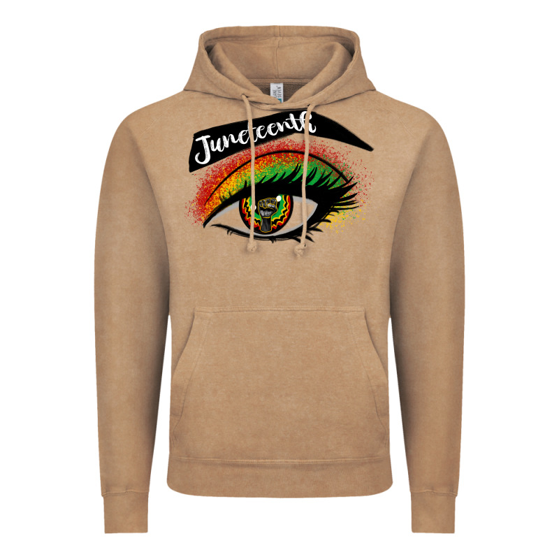 Juneteenth Eyelash Cowgirl Vintage Hoodie by CowGirlArtShop | Teevron