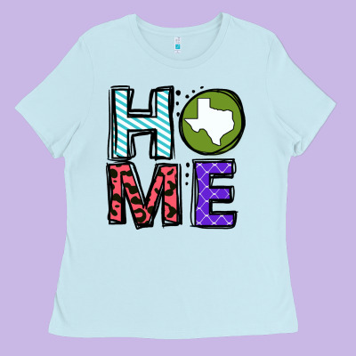 Texas Home Ladies Tee Designed By Bettercallsaul