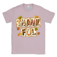 Lilac Thankful with Plate Classic Tee - texasbilliewilder