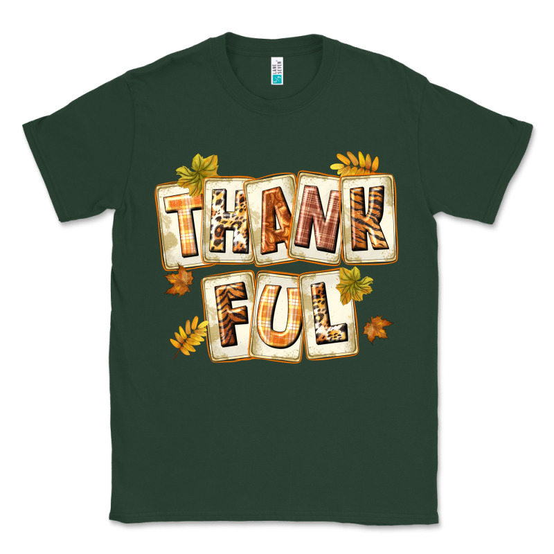 Thankful With Plate Classic Tee by texasbilliewilder | Teevron