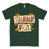 Sports Green Thankful with Plate Classic Tee - texasbilliewilder