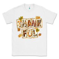White Thankful with Plate Classic Tee - texasbilliewilder