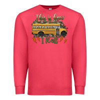 Cardinal this is how i roll school bus camouflage Premium Sweatshirt - Artiststas