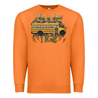 Carrot this is how i roll school bus camouflage Premium Sweatshirt - Artiststas