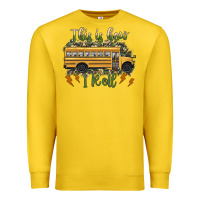 Lemon this is how i roll school bus camouflage Premium Sweatshirt - Artiststas