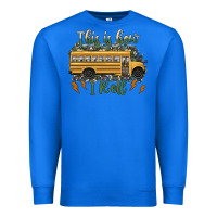 True Royal this is how i roll school bus camouflage Premium Sweatshirt - Artiststas