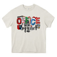 Office Squad Christmas Heavy Core Tee | Teevron