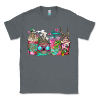Charcoal Heather skeleton summer coffee cups Classic Tee - Jasminsmagicworld