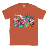 Copper skeleton summer coffee cups Classic Tee - Jasminsmagicworld