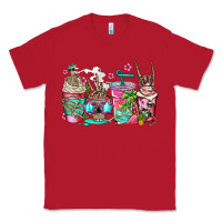 Red skeleton summer coffee cups Classic Tee - Jasminsmagicworld