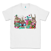 White skeleton summer coffee cups Classic Tee - Jasminsmagicworld