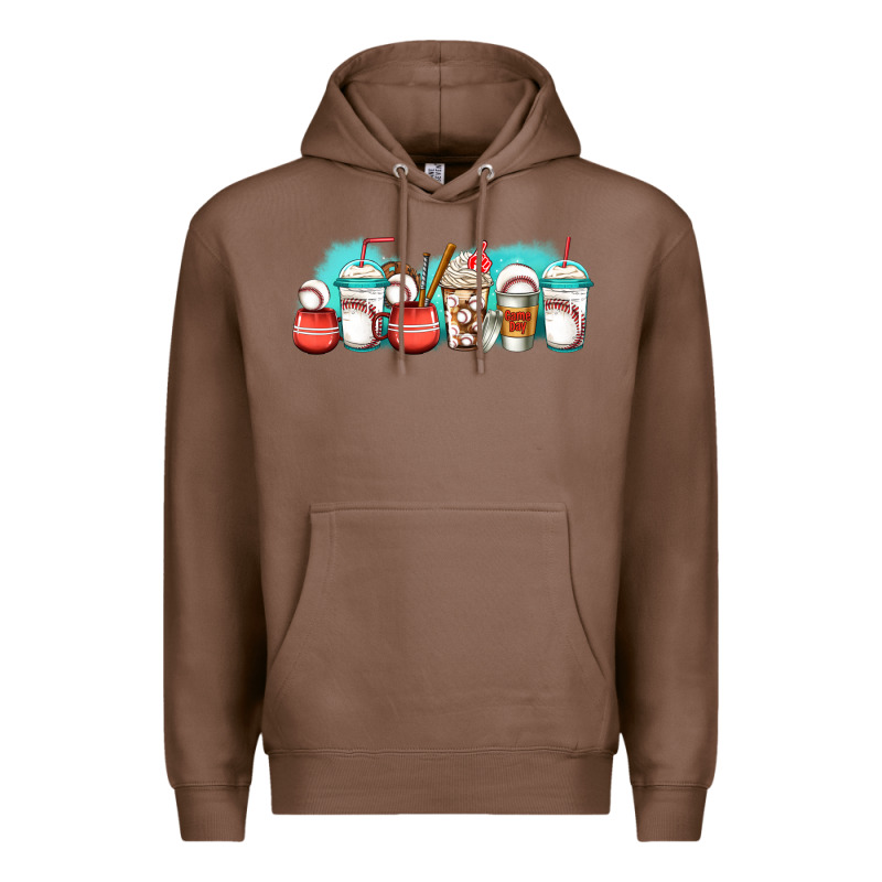 Baseball Coffee Cups Libbey Glass Premium Hoodie by Jasminsmagicworld | Teevron