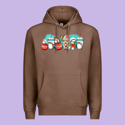 Baseball Coffee Cups Libbey Glass Premium Hoodie Designed By Jasminsmagicworld