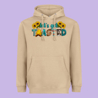 Let's Get Toasted Heavyweight Hoodie Designed By Artiststas