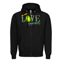 Black love summer Zipper Hoodie - CowhideDigitalArt