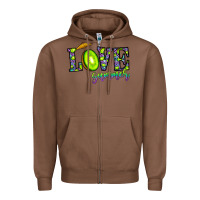 Chestnut love summer Zipper Hoodie - CowhideDigitalArt