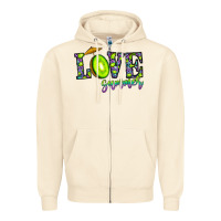Sandshell love summer Zipper Hoodie - CowhideDigitalArt