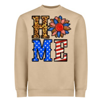 Mushroom 4th of july home Heavyweight Sweatshirt - BundleAndBundleShop