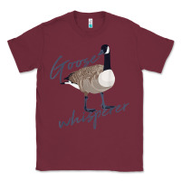 Burgundy Canadian Goose Whisperer Shirt Funny Cute Bird Hunter Gift 2 Classic Tee - minhPixels