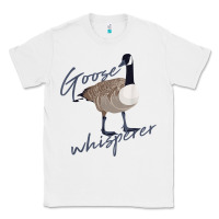 White Canadian Goose Whisperer Shirt Funny Cute Bird Hunter Gift 2 Classic Tee - minhPixels