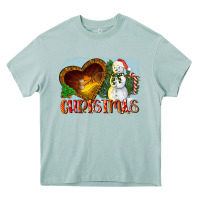 Arona Christmas Snowman Heavy Core Tee - LillyAllenDesigns