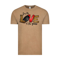 For The Love Of The Game Ice Hockey Vintage Tee | Teevron