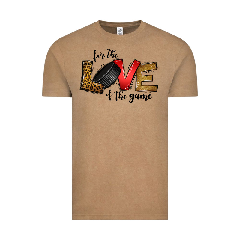 For The Love Of The Game Ice Hockey Vintage Tee by Jasminsmagicworld | Teevron