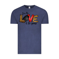 Vintage Denim for the love of the game ice hockey Vintage Tee - Jasminsmagicworld