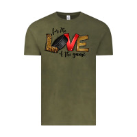 Vintage Olive for the love of the game ice hockey Vintage Tee - Jasminsmagicworld