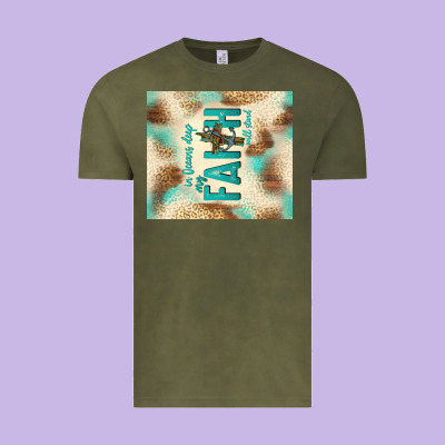 Faith With Cross Vintage Tee Designed By Tumblerdesignbyshophia
