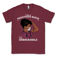 Burgundy Registered Nurse Gift Phenomenal Black Nurse Nursing Student Classic Tee - minhPixels