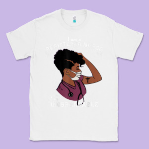 Registered Nurse Gift Phenomenal Black Nurse Nursing Student Classic Tee Designed By Minhpixels