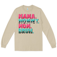 Mushroom Mama Mommy Mom bruh Mother's Day Long Sleeve Tee - CowGirlArtShop