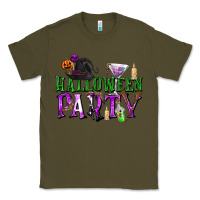 Army Green Halloween Party Classic Tee - texasbilliewilder