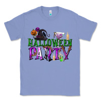 Colony Blue Halloween Party Classic Tee - texasbilliewilder