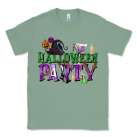 Sage Halloween Party Classic Tee - texasbilliewilder