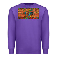 Purple i teach au some kids license plate Premium Sweatshirt - Artiststas