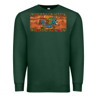 Sports Green i teach au some kids license plate Premium Sweatshirt - Artiststas