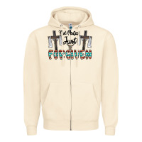 Sandshell no perfect just forgiven Zipper Hoodie - CowhideDigitalArt