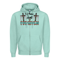 No Perfect Just Forgiven Zipper Hoodie | Teevron