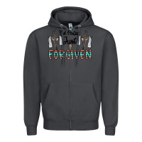 Smoke no perfect just forgiven Zipper Hoodie - CowhideDigitalArt