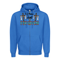 True Royal no perfect just forgiven Zipper Hoodie - CowhideDigitalArt