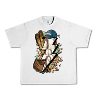 Lunar Rock Lightning bolt Baseball Urban Heavy Tee - HowdyJamesFarm