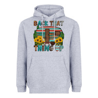 Heather Grey back that thing up Heavyweight Hoodie - Artiststas